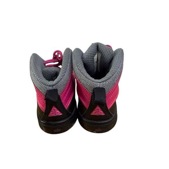 Girls Nike ACG Woodside 2 High Winter Boots 7C Pink Black - Picture 5 of 10